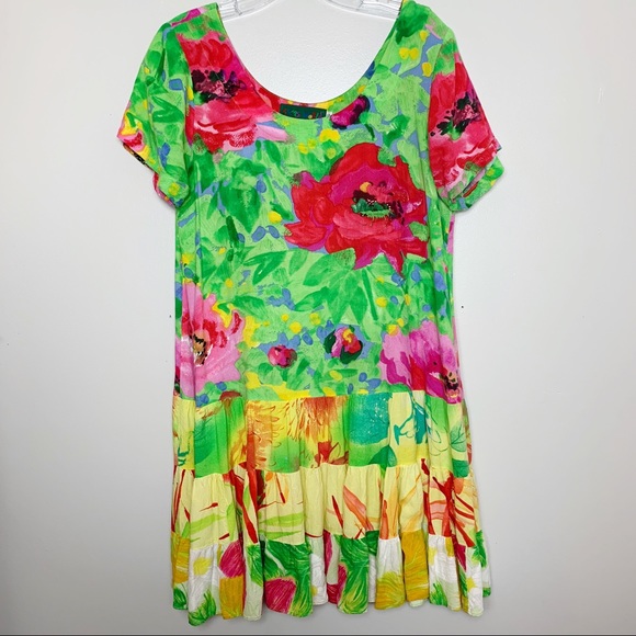 Jams World Dresses & Skirts - Jams World | Hattie Dress Flower Friends Small